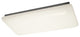 Fluorescent Linear Ceiling Light, 51"
