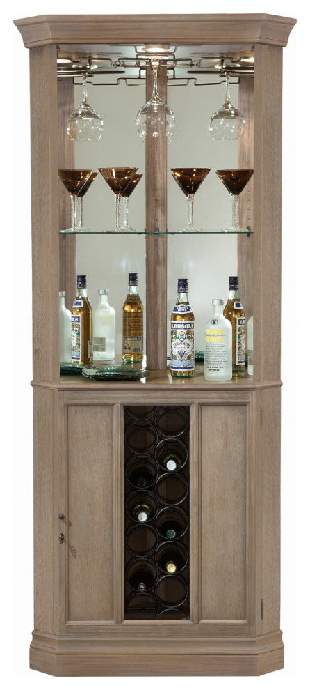 Piedmont VI Corner Wine and Bar Cabinet