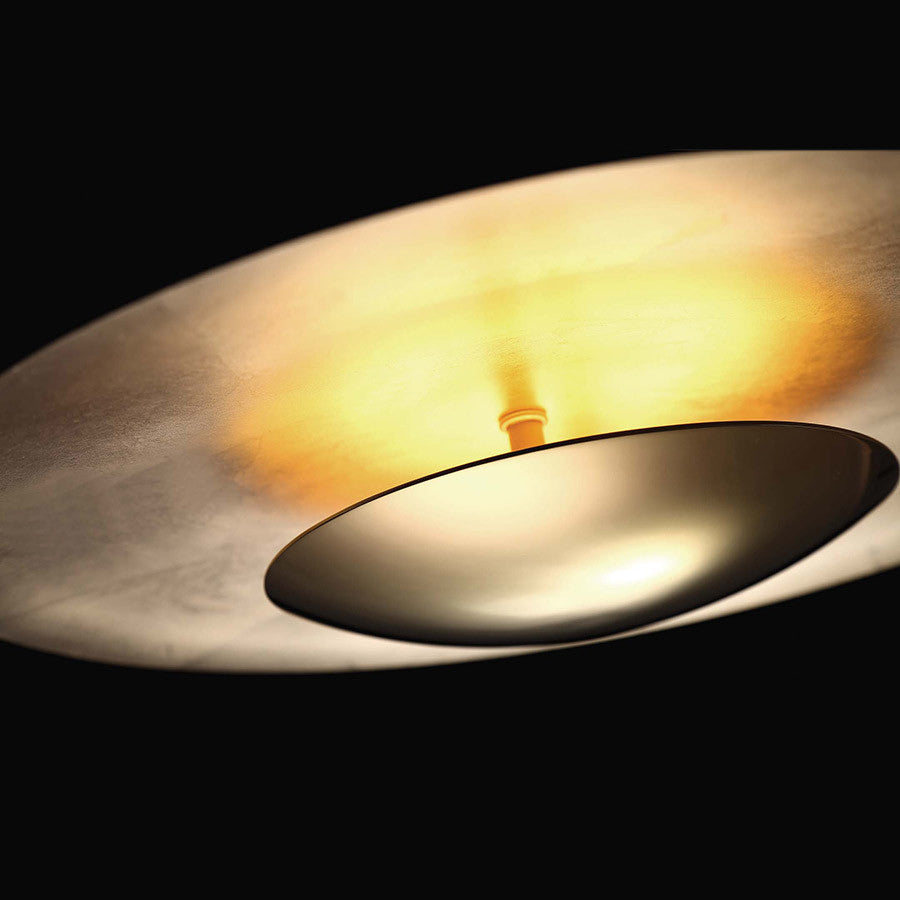 Modern Forms Blaze LED Wall Sconce, Gold Leaf, 18"