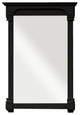 24" Solid Wood Frame Mirror, Espresso