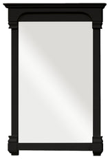 24" Solid Wood Frame Mirror, Espresso