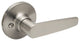 Craftsman Style Dummy Lever, Satin Stainless
