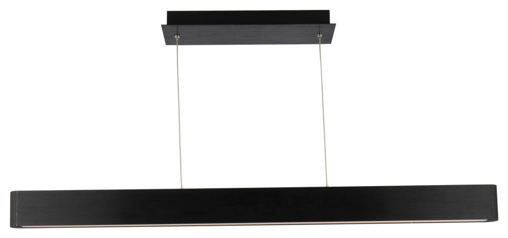 Volo LED Pendant 3000K, Black, 44"