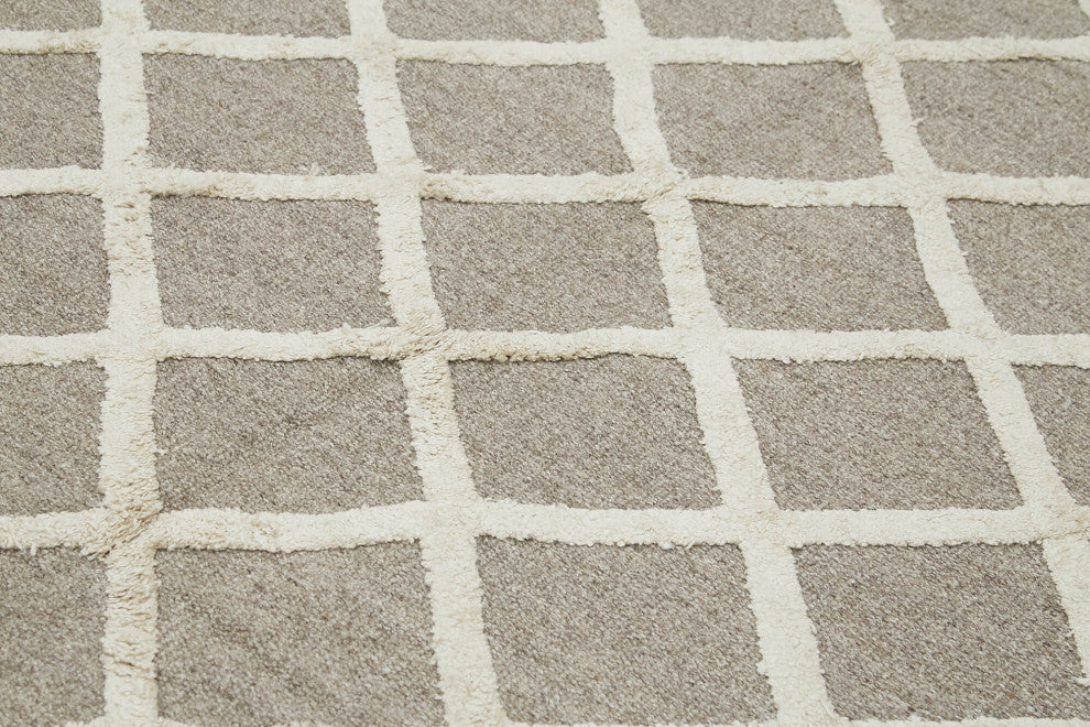 Rug N Carpet - Hand-knotted Modern Design 8' 1'' x 10' 0'' Flatweave Kilim Rug