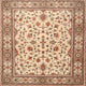 Ahgly Company Indoor Square Traditional Area Rugs, 4' Square