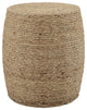 Uttermost Resort Straw Accent Stool