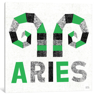 "Zodiac Aries" by Michael Mullan, 26x26x1.5