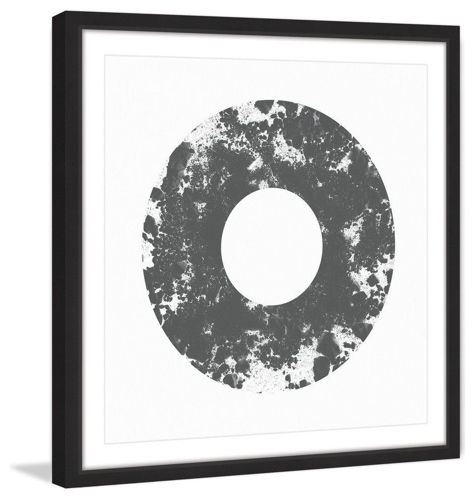 Marmont Hill, "Zero" by Bryon White Framed Painting Print, 12x12