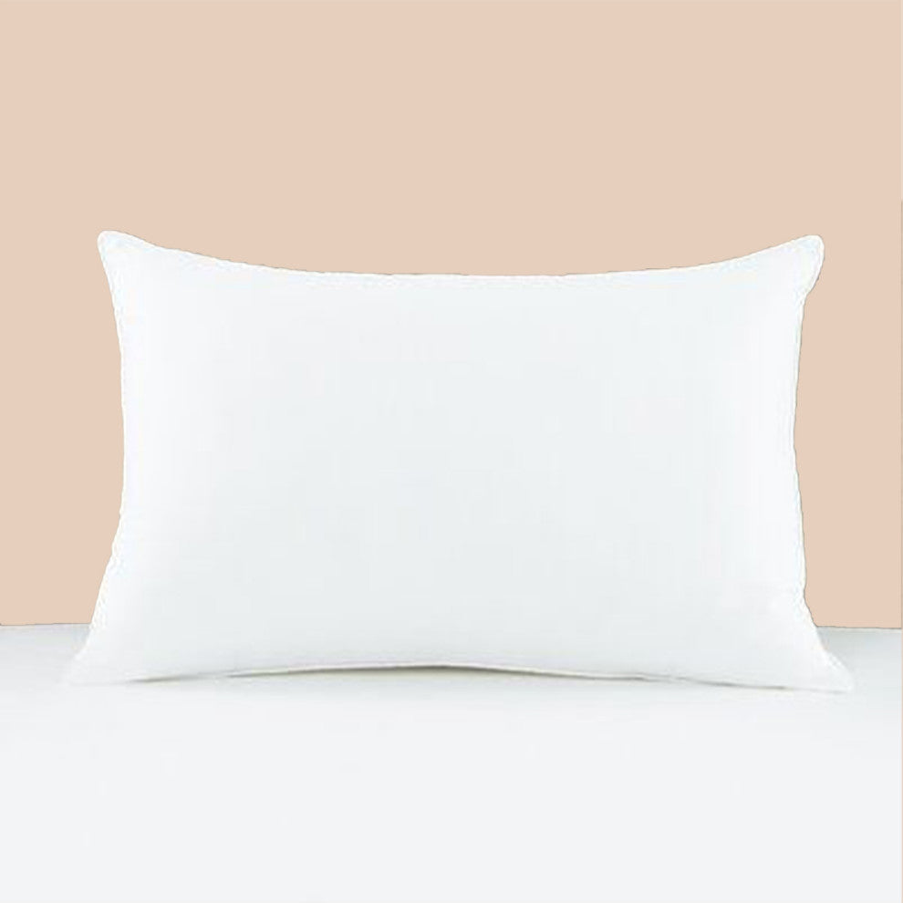 A1HC Throw Pillow Insert Down Alternative Extra Filled, Single, 12"x20"