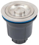 Kitchen Sink Drain Stainless Steel Assembly Kit, 3.5" Open, Set of 2, Stainless