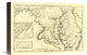 "State of Maryland, 1795" Stretched Canvas Giclee by Mathew Carey, 16"x11"
