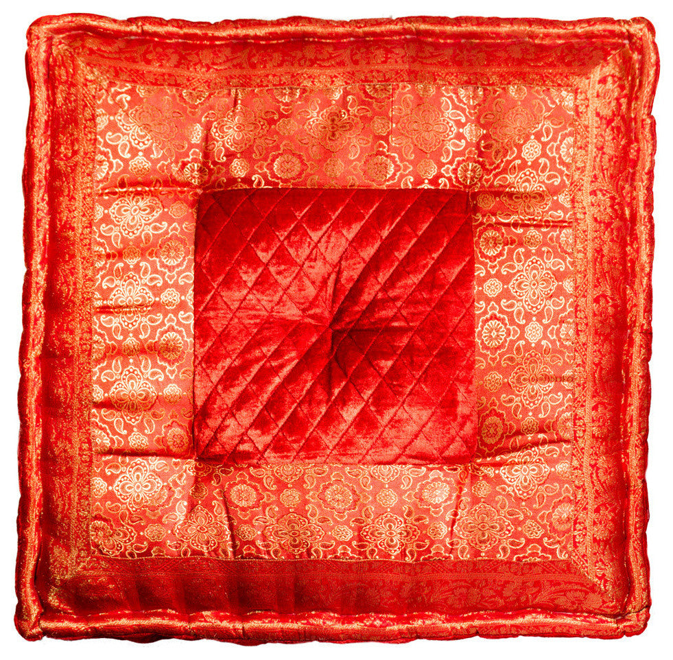 Sumatra 24"x24", Red