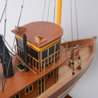 Seguin Wooden Handcrafted boat model