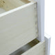 49" Single Sink Vanity, White Finish With Gray Granite and Round Sink