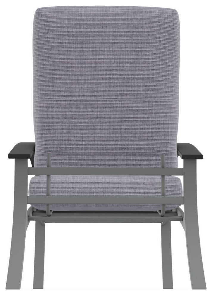 Belle Isle Cushion Deep Seating Outdoor Armchair, Proven Ash/Graphite