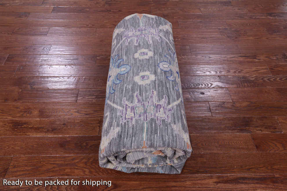 Handmade Turkish Oushak Rug 10' 3" X 14' 0" - Q15707