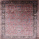 Ahgly Company Indoor Square Mid-Century Modern Area Rugs, 4' Square