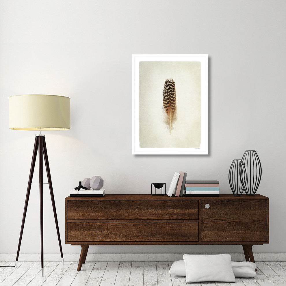 "Feather I" Digital Paper Print by Debra Van Swearingen, 32"x42"