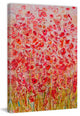 "Sea of Flowers" Painting Print on Wrapped Canvas, 30x45