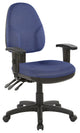 Dual Function Ergonomic Chair With Adjustable Back Height, Diamond Galaxy