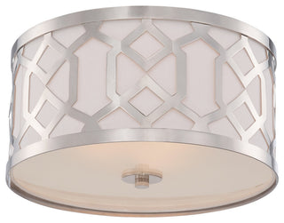 Crystorama Libby Langdon for Jennings 3-Light Polished Nickel Ceiling Mount