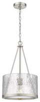 Innovations 383-1S-SN-G383B-12CL-LED 1-Light Mini Pendant, Brushed Satin Nickel