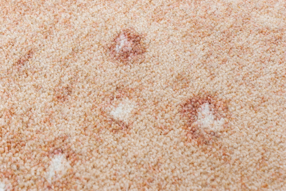 Spotted Hide, Pink, 8' Round