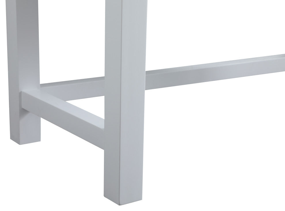 48" ADA Compliant Bathroom Vanity, White