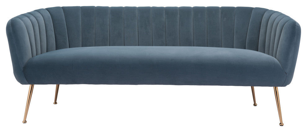 Deco Sofa Gray/Gold