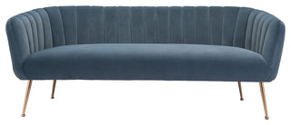 Deco Sofa Gray/Gold