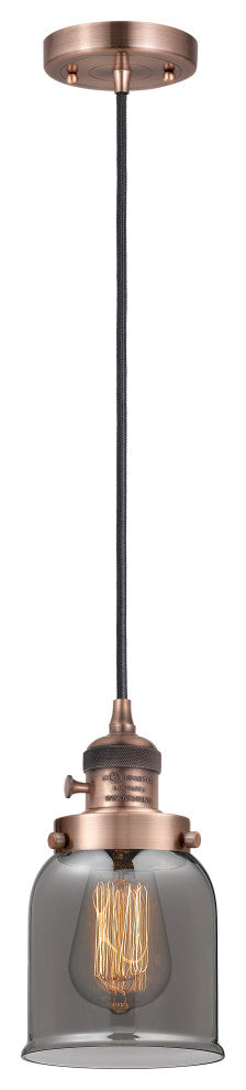 INNOVATIONS 201CSW-AC-G53 1-Light Mini Pendant Antique Copper