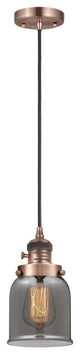 INNOVATIONS 201CSW-AC-G53 1-Light Mini Pendant Antique Copper