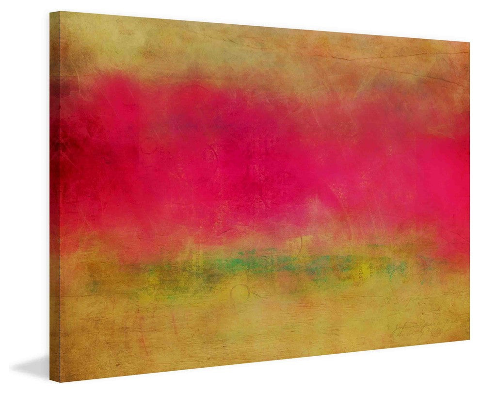 "Her Fighting Heart" Painting Print on Canvas by Jorgensen