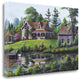 "Reflections Of Spring" By Bill Saunders, Giclee Print on Gallery Wrap Canvas