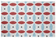 Geometric Spring Chenille Rug, Ligonberry Red, 4'x6'