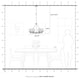 Willow 6 Light Brushed Nickel Chandelier