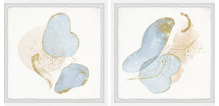 The Healer's Gift Diptych, 2-Piece Set, 18x18 Panels
