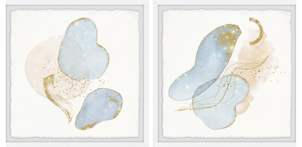 The Healer's Gift Diptych, 2-Piece Set, 18x18 Panels