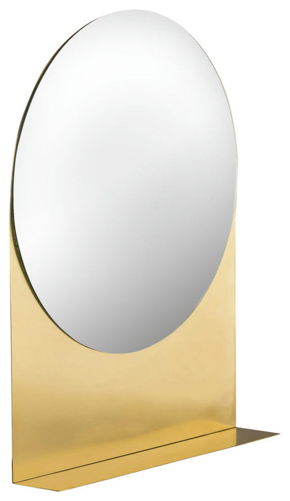 TOV Furniture Trigg Round Accent Mirror