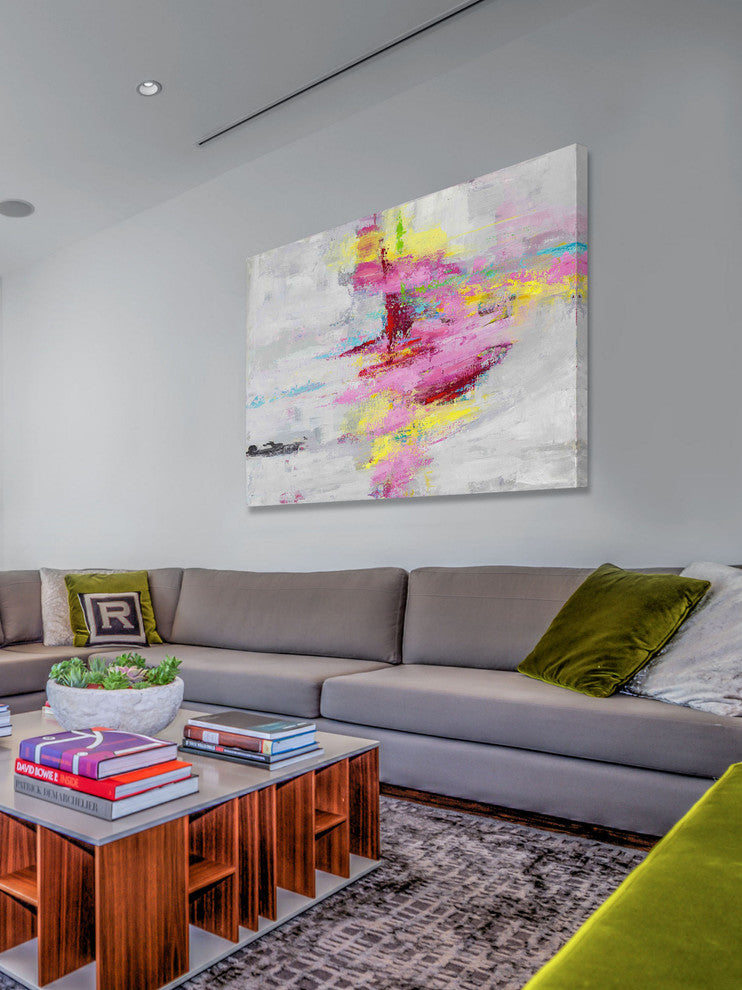 "Essence IV" Painting Print on Wrapped Canvas by Julie Joy