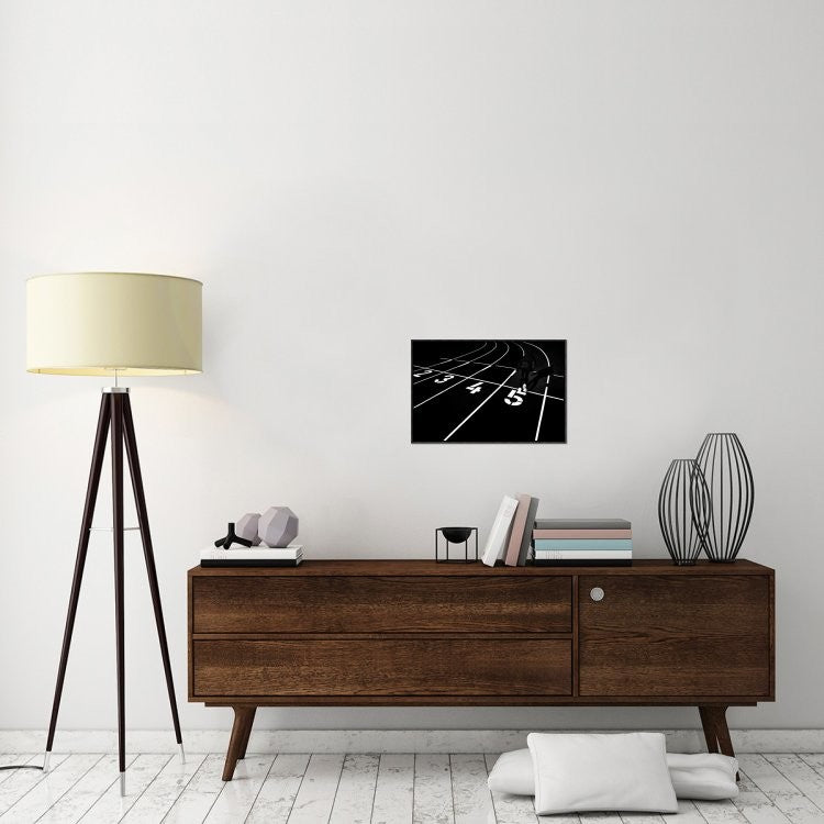 "Ego Trip" Framed Canvas Giclee by Samanta, 23x15"