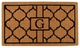 Pantera Monogram Doormat, Extra-Thick 18"x30", Letter G