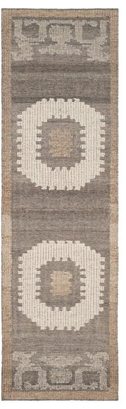 Safavieh Kenya Kny313A Rug, Ivory/Brown, 8'0"x10'0"