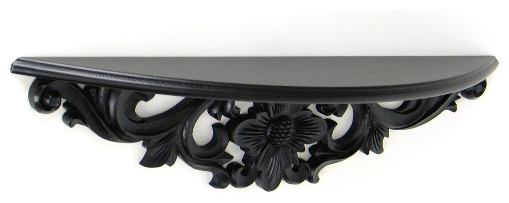 Moonbay Wall Shelf, Black