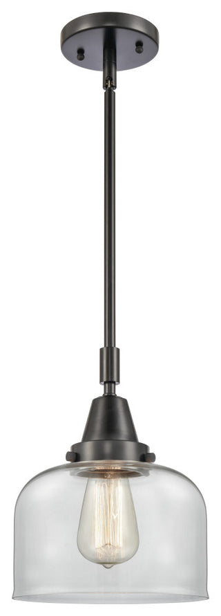 INNOVATIONS LIGHTING 447-1S-BK-G72-L-LED Bell Mini Pendant