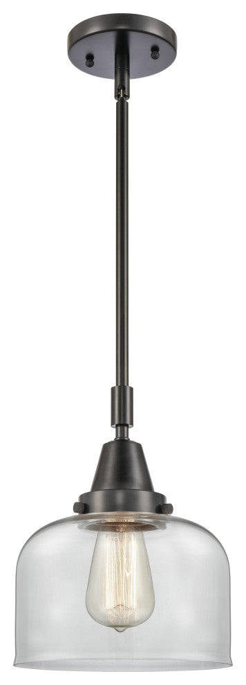 INNOVATIONS LIGHTING 447-1S-BK-G72-L-LED Bell Mini Pendant