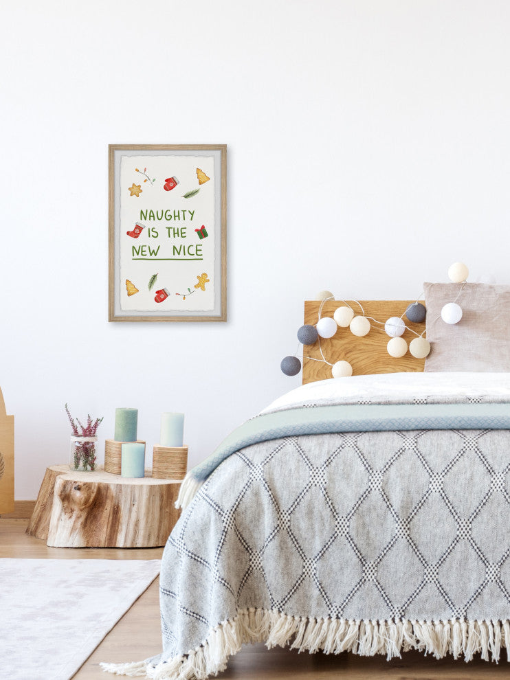 "Naughty but Nice" Framed Painting Print, 8x12