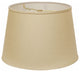18" Parchment Biege Rounded Empire Slanted Linen Lampshade