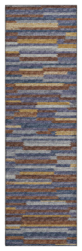 Addison Premium Washable Mayfield AMF114 Multi 2'3" x 7'6" Runner Rug