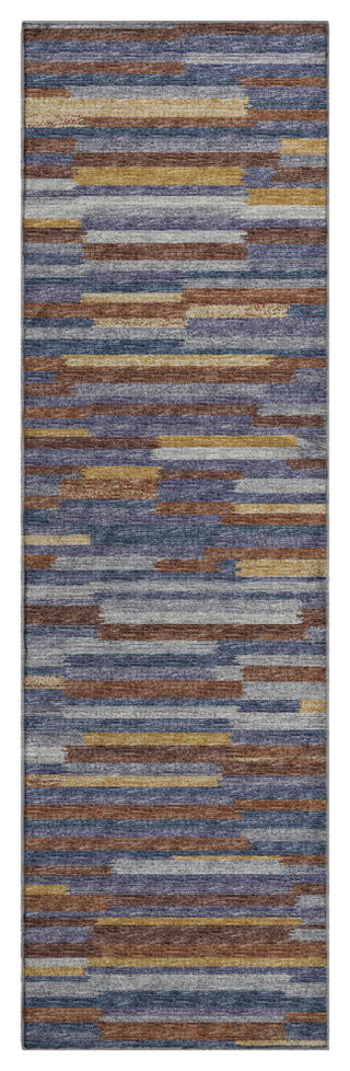 Addison Premium Washable Mayfield AMF114 Multi 2'3" x 7'6" Runner Rug
